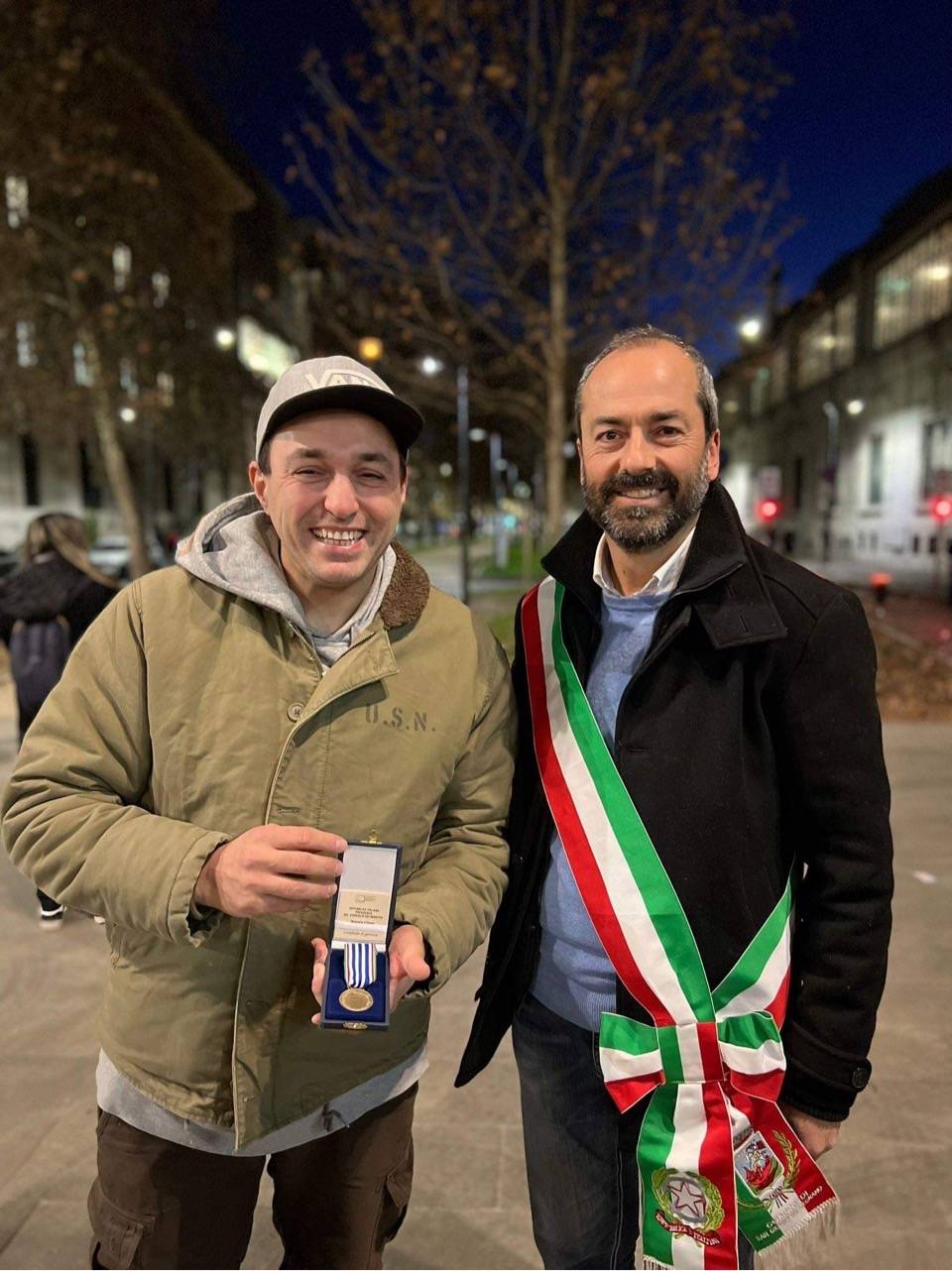 Angelo Turano, bersagliere deportato nel 1943, insignito della medaglia d'onore