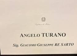 Angelo Turano, bersagliere deportato nel 1943, insignito della medaglia d'onore