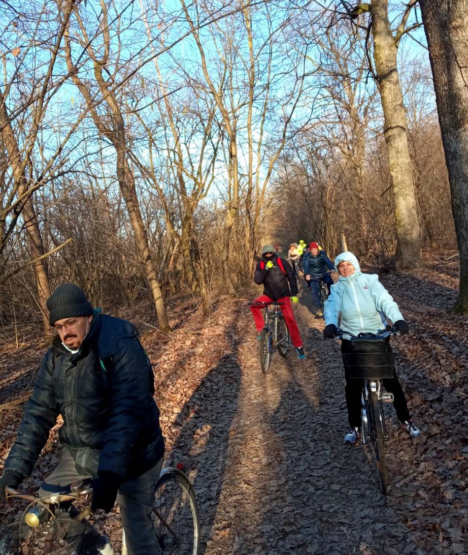 Biciclettata parco Mughetti