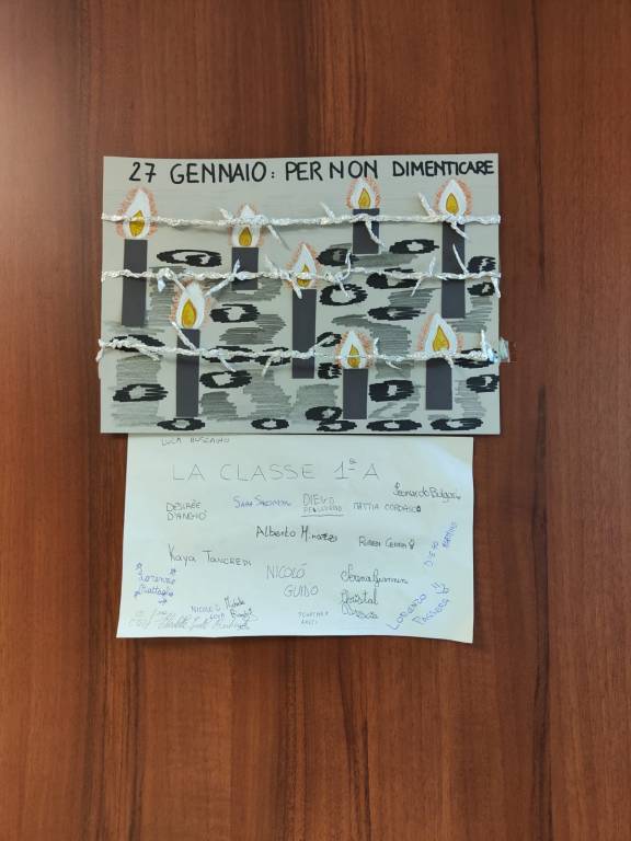 Il Giorno della memoria alle scuole di Germignaga