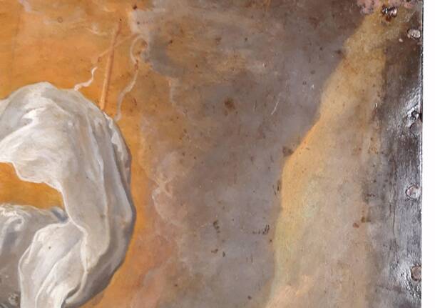 Castiglione OLona - Il dipinto fiammingo restaurato