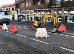 Lavori piazza del Popolo a Legnano