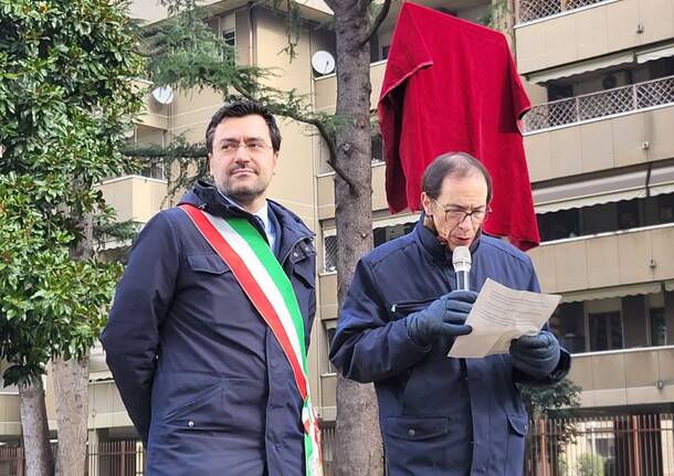 Legnano dedica al giornalista Giorgio D'Ilario i giardini tra via Gorizia e via Guerciotti