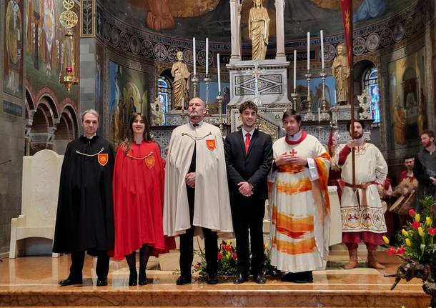 Palio di Legnano - Investitura religiosa della reggenza della contrada Legnarello