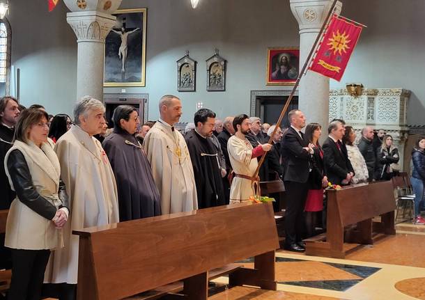 Palio di Legnano – Investitura religiosa della reggenza della contrada Legnarello