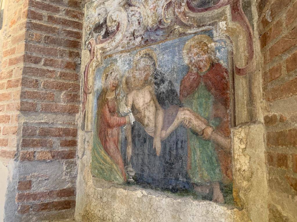 Riapertura della loggia del Battistero di Varese