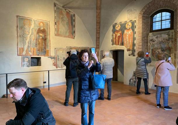 Aperta la loggia del Battistero di San Giovanni a Varese