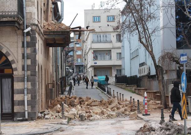 I danni del terremoto a Gaziantep